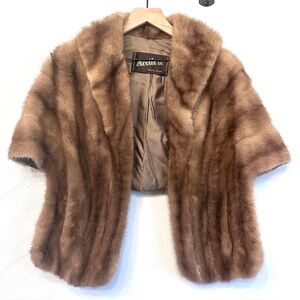 Vintage Arctic Fur Co. Pacific Coast Mink Fur Cape / Stole | Seattle